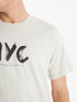 LC Waikiki Crew Neck Short Sleeve Printed Combed Cotton Men's T-shirt